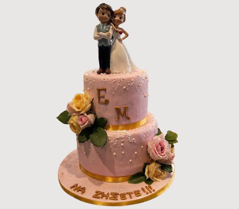 Wedding cake από το Cake Love στο Πικέρμι με κομψό σχεδιασμό και εκλεπτυσμένες γεύσεις – ameafriendly.gr